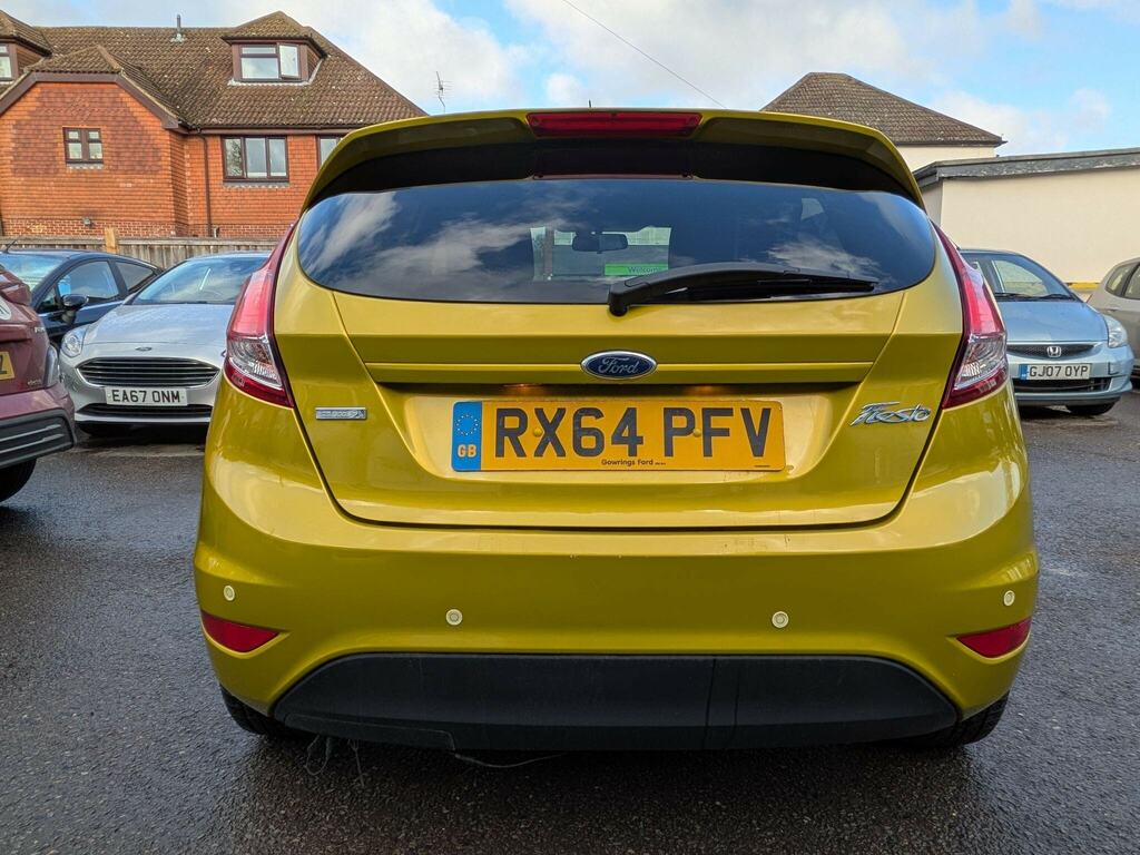 Ford Fiesta 1.0T Ecoboost Zetec Euro 5 Ss RX64PFV Yellow #6