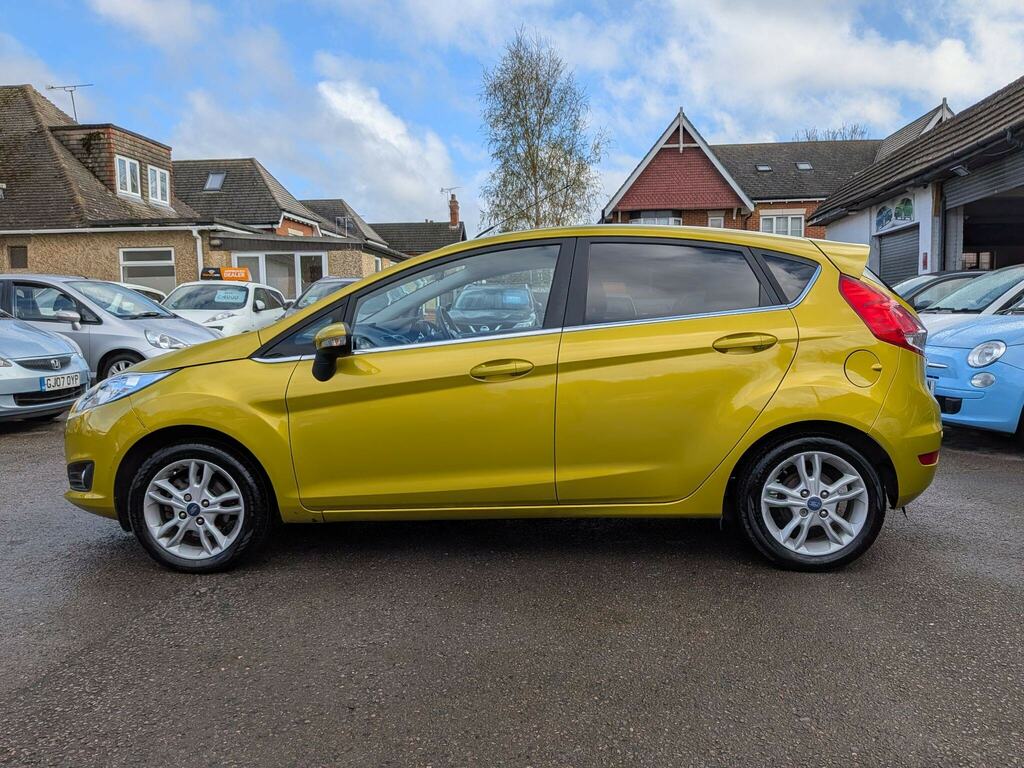 Ford Fiesta 1.0T Ecoboost Zetec Euro 5 Ss RX64PFV Yellow #5