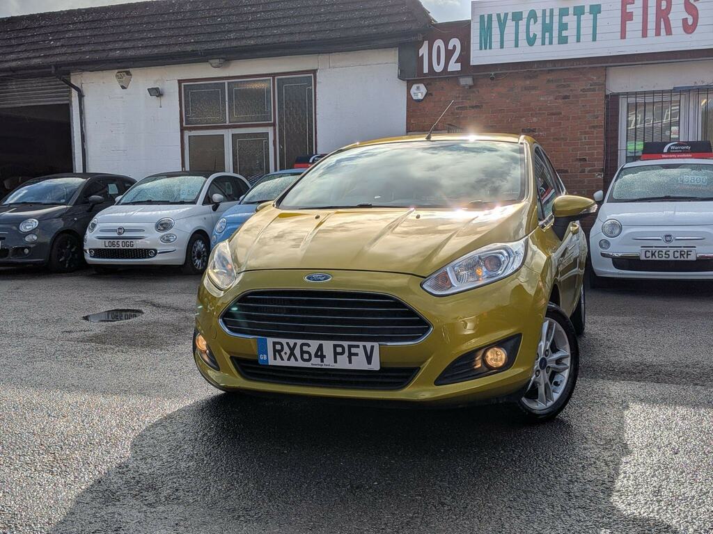 Ford Fiesta 1.0T Ecoboost Zetec Euro 5 Ss RX64PFV Yellow #3