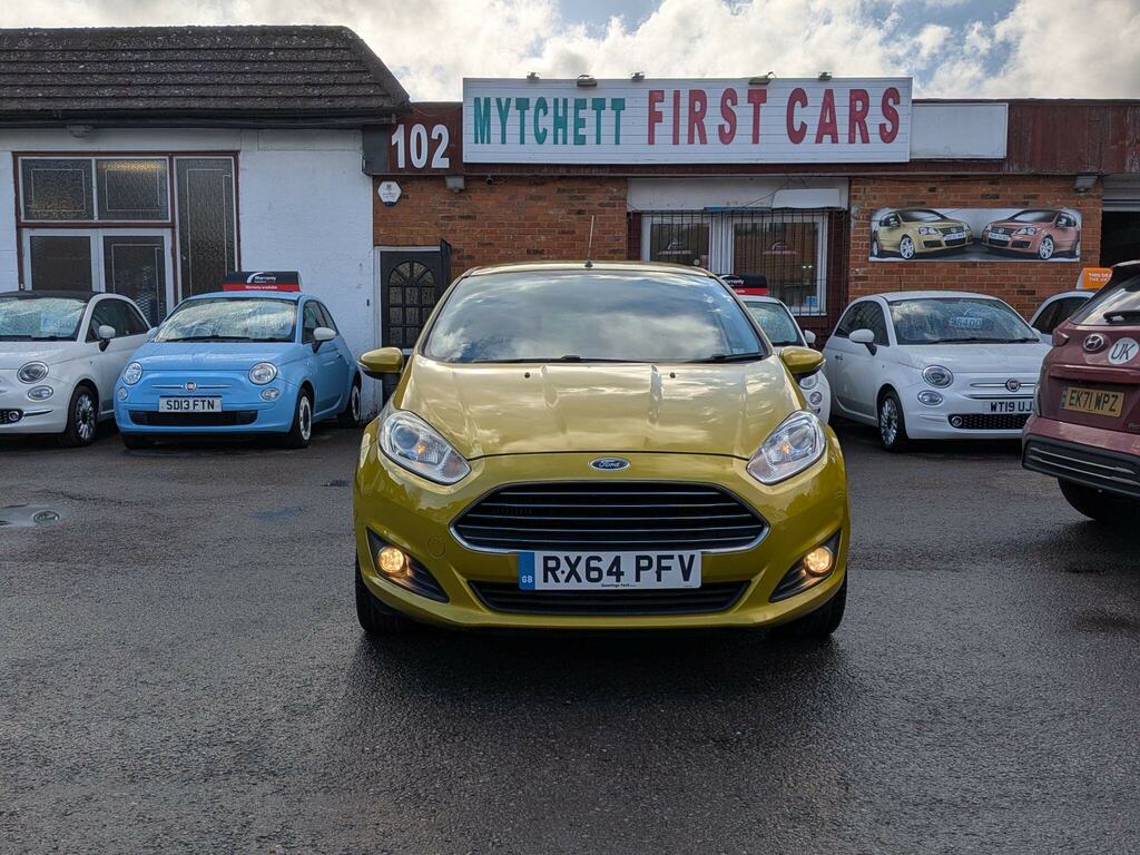 Ford Fiesta 1.0T Ecoboost Zetec Euro 5 Ss RX64PFV Yellow #2