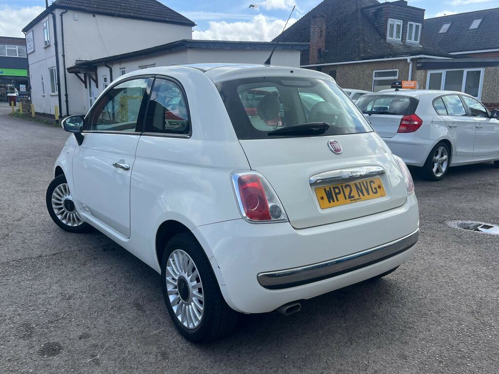Fiat 500 1.2 Lounge Euro 5 Ss WP12NVG White #3