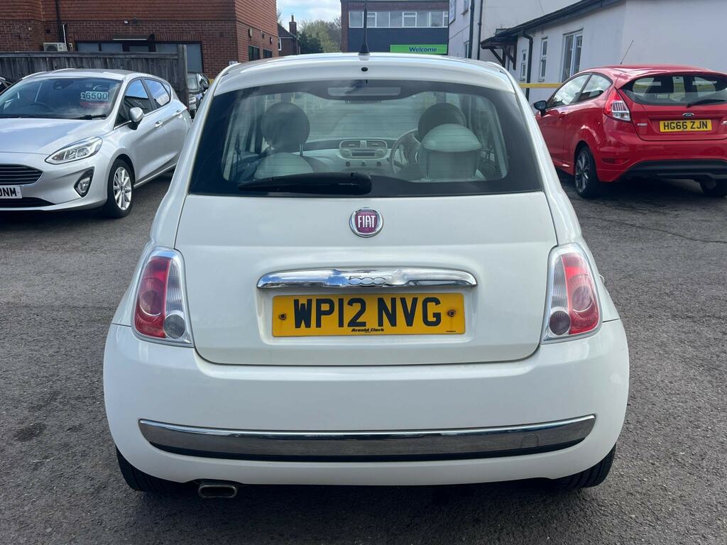 Fiat 500 1.2 Lounge Euro 5 Ss WP12NVG White #5