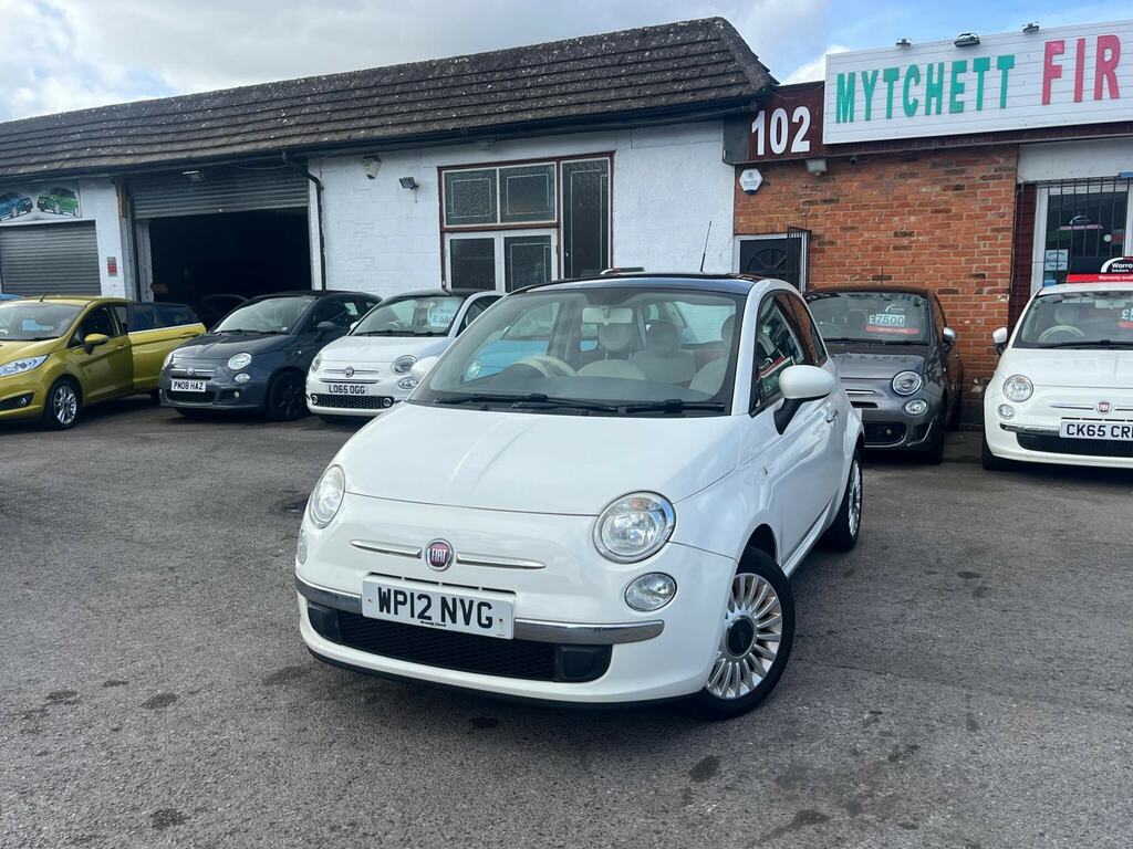 Fiat 500 1.2 Lounge Euro 5 Ss WP12NVG White #2