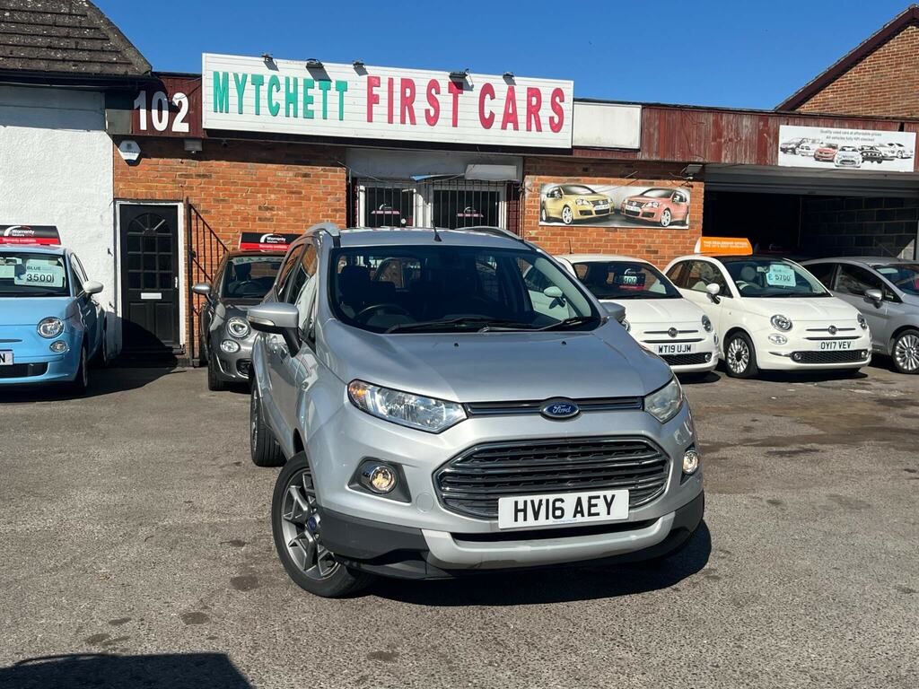 Ford Ecosport 1.0T Ecoboost Titanium 2Wd Euro 5 Ss Silver #5