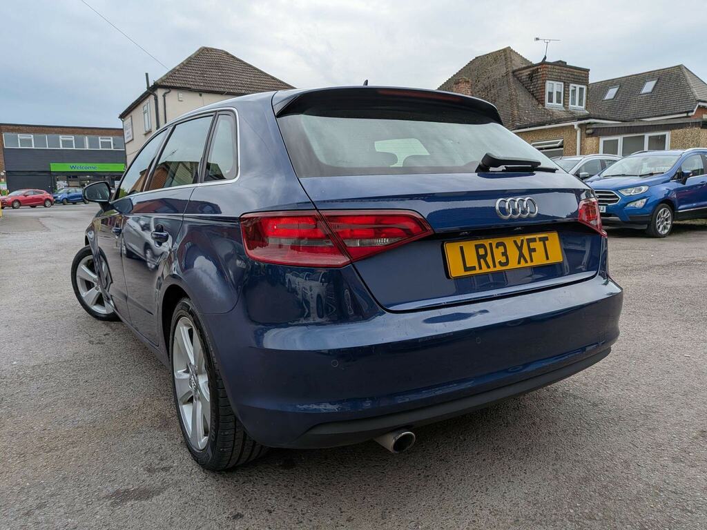 Audi A3 1.6 Tdi Sport Sportback Euro 5 Ss LR13XFT Blue #3