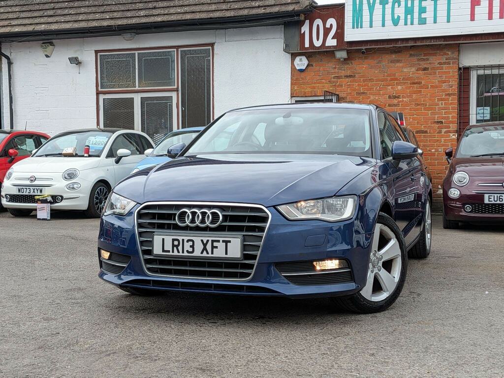 Audi A3 1.6 Tdi Sport Sportback Euro 5 Ss LR13XFT Blue #2