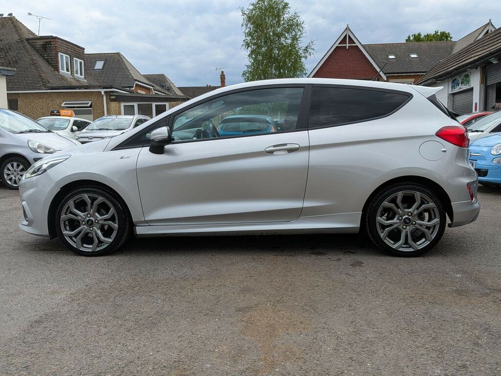 Ford Fiesta 1.0T Ecoboost St-line Euro 6 Ss PE18GNZ Silver #3