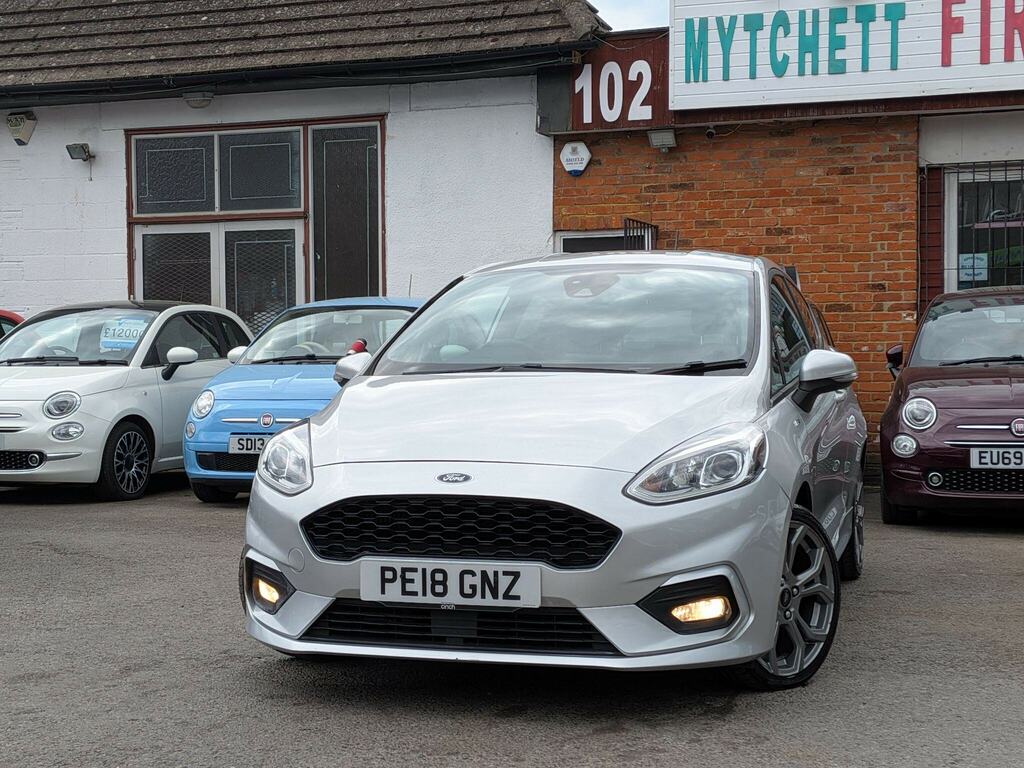 Ford Fiesta 1.0T Ecoboost St-line Euro 6 Ss Silver