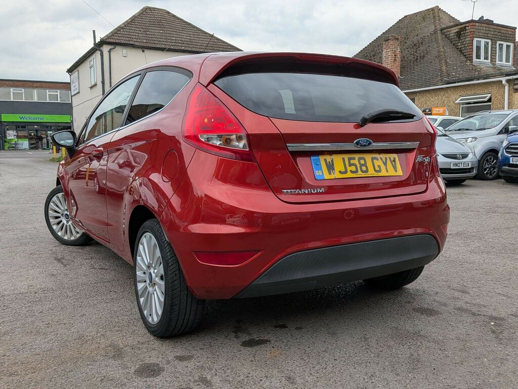 Ford Fiesta 1.4 Titanium WJ58GYV Red #4
