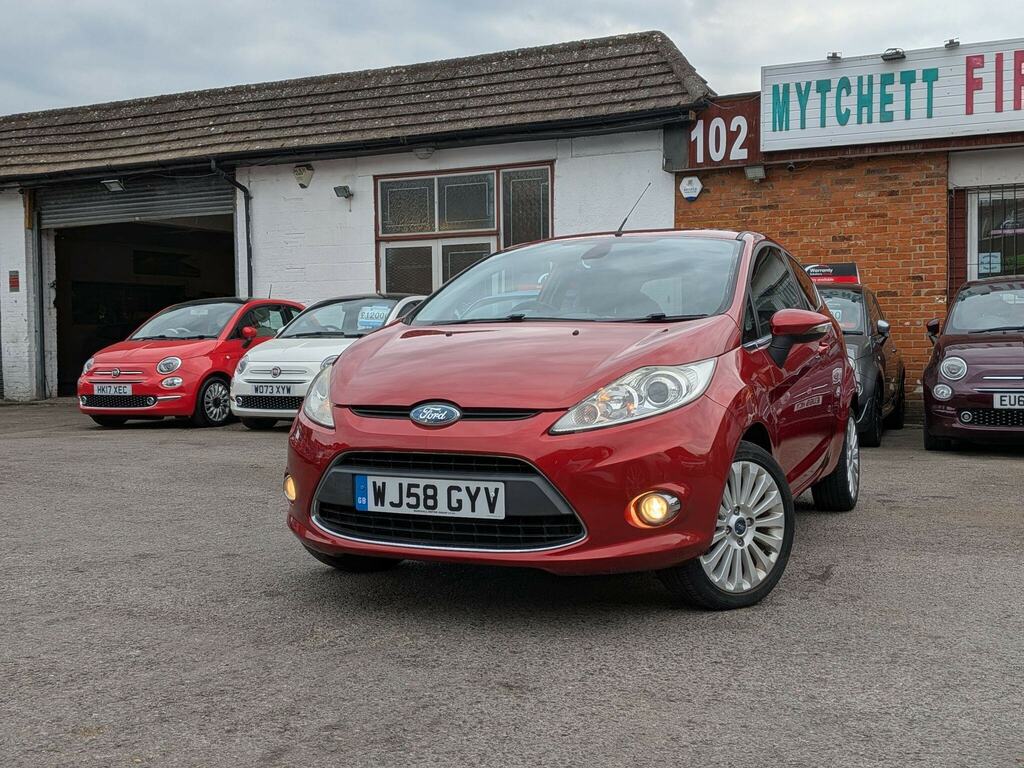 Ford Fiesta 1.4 Titanium WJ58GYV Red #3