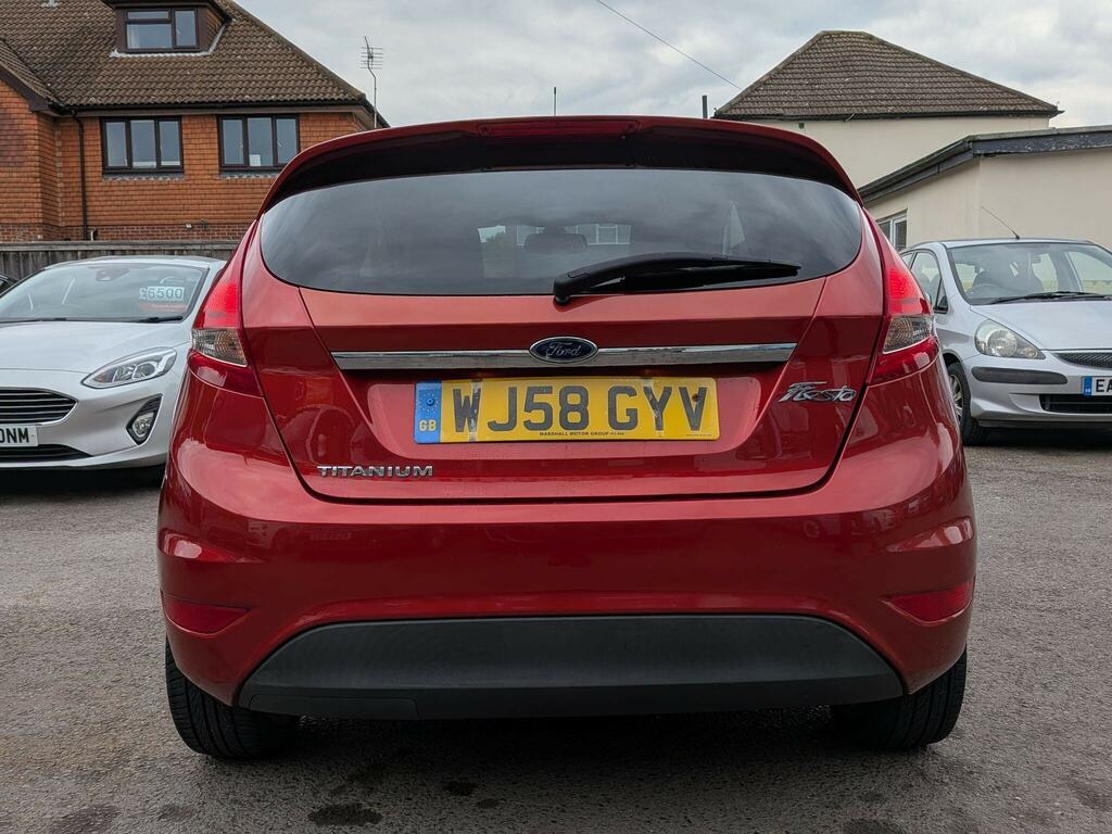 Ford Fiesta 1.4 Titanium WJ58GYV Red #6