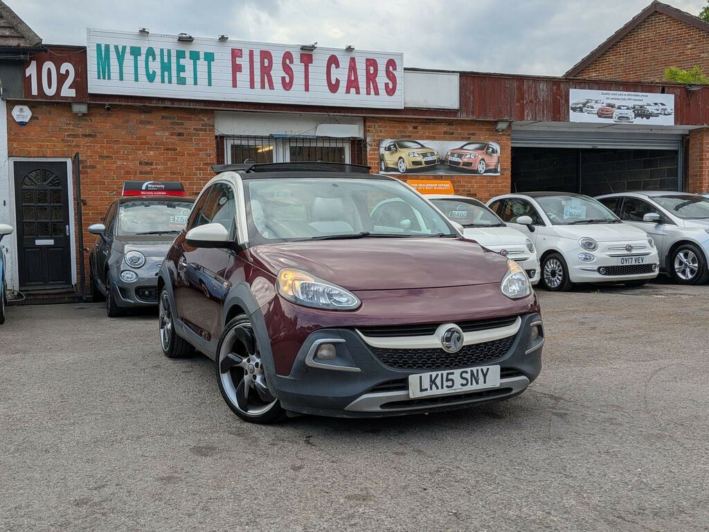 Vauxhall Adam 1.0I Turbo Ecoflex Rocks Air Euro 6 Ss Red