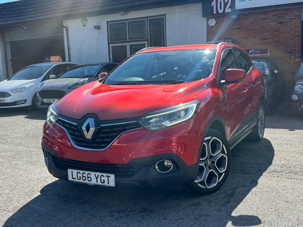 Renault Kadjar 1.6 Dci Dynamique S Nav Euro 6 Ss LG66YGT Red #3