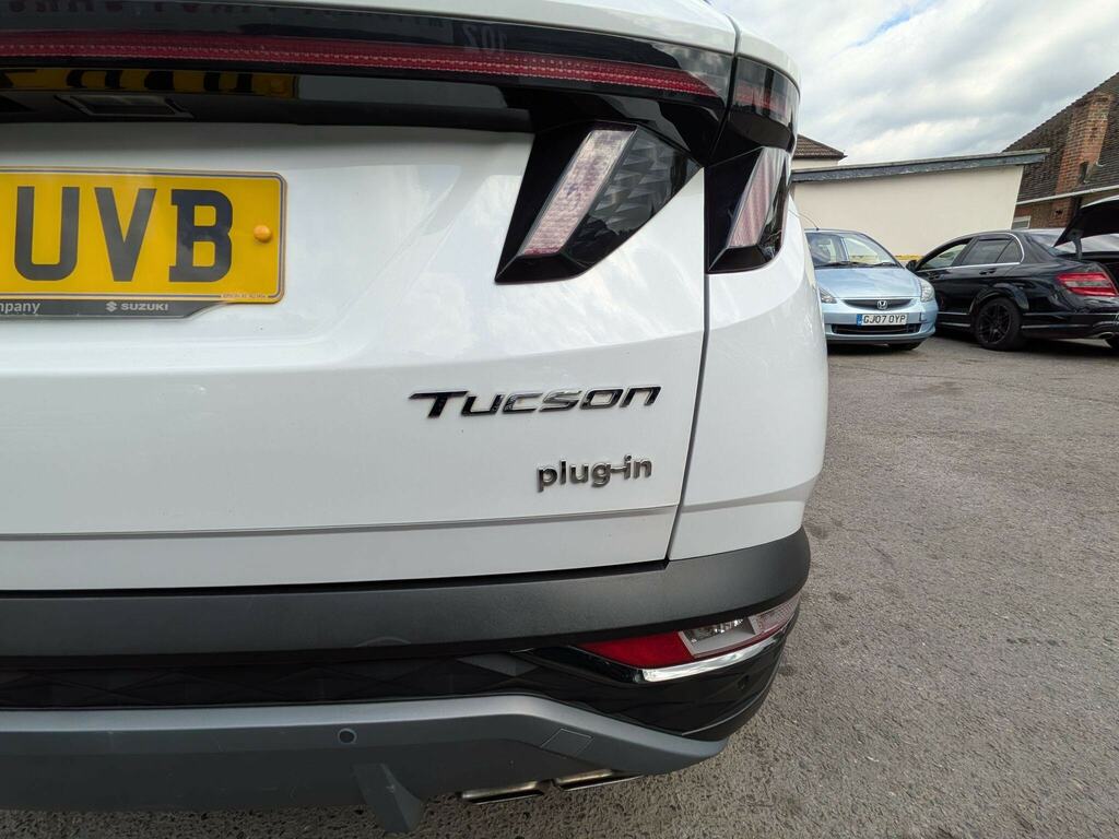 Hyundai Tucson 1.6 H T-gdi 13.8Kwh Premium 4Wd Euro 6 Ss GJ72UVB White #6