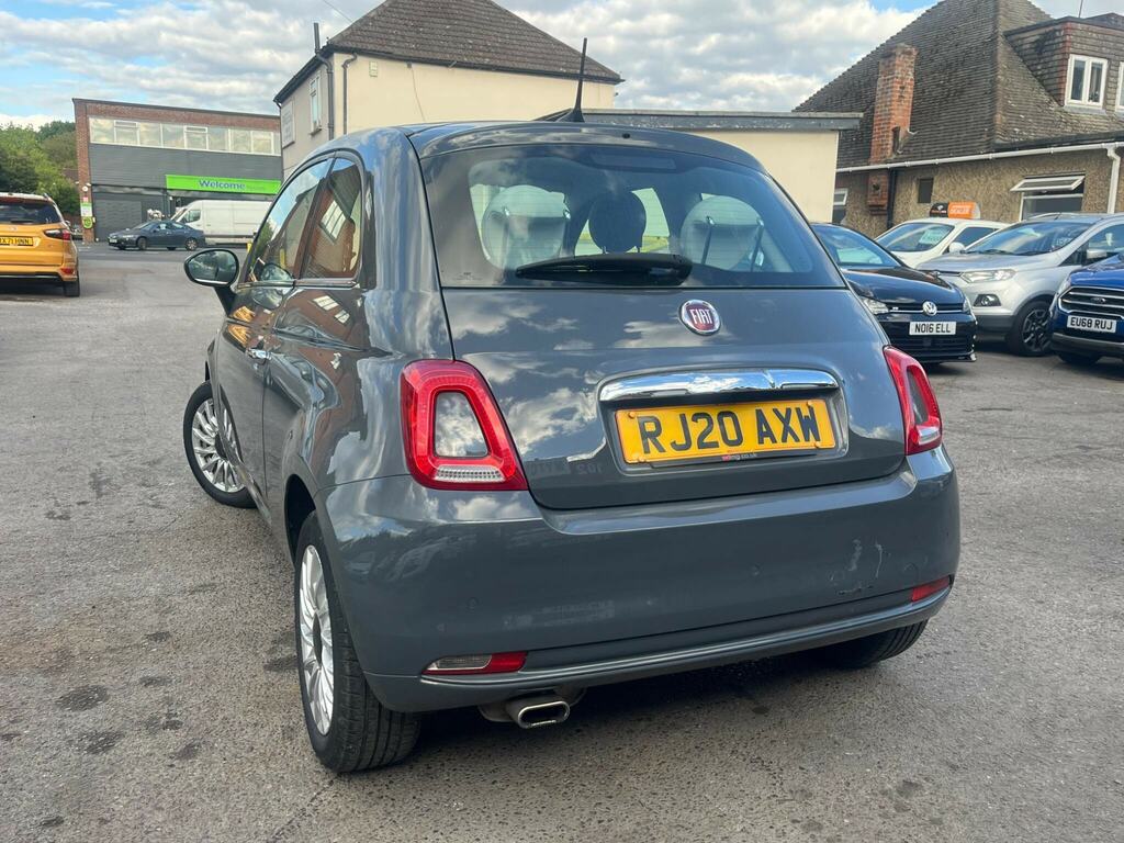 Fiat 500 1.2 Lounge Euro 6 Ss RJ20AXW Grey #4