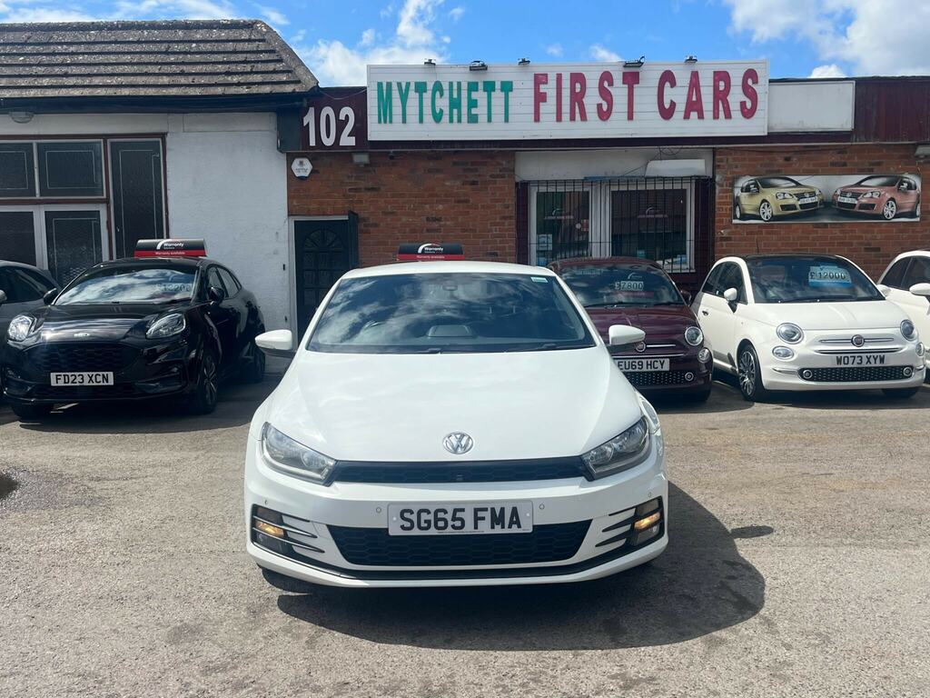 Volkswagen Scirocco 2.0 Tdi Bluemotion Tech Gt Euro 6 Ss White #2
