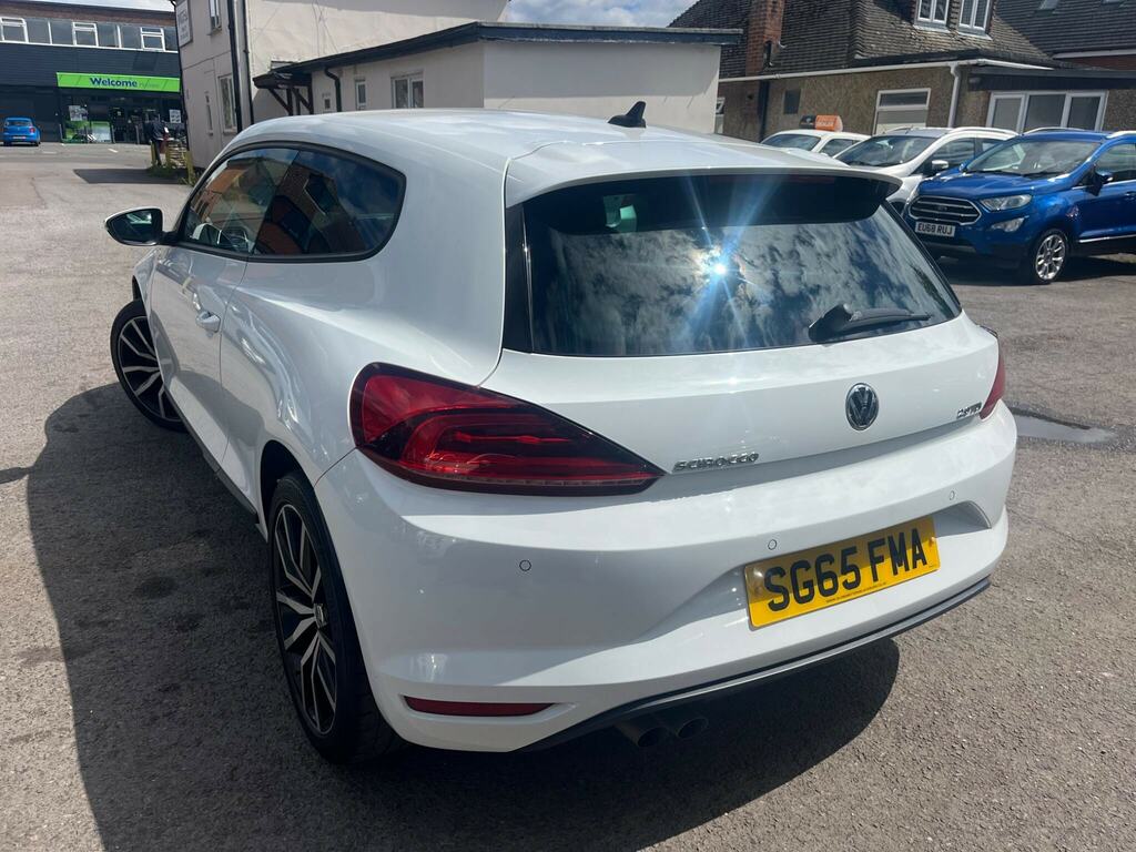 Volkswagen Scirocco 2.0 Tdi Bluemotion Tech Gt Euro 6 Ss White #4