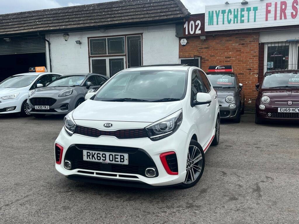 Kia Picanto 1.25 Gt-line S Euro 6 Ss RK69OEB White #3