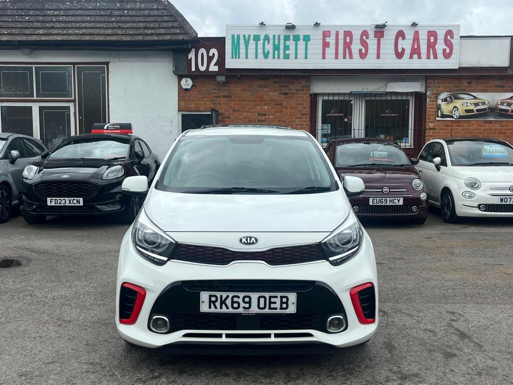 Kia Picanto 1.25 Gt-line S Euro 6 Ss RK69OEB White #2