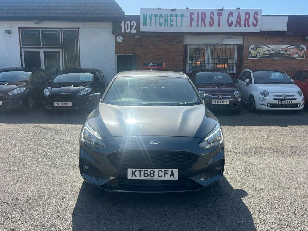 Ford Focus 1.0T Ecoboost St-line Euro 6 Ss KT68CFA Grey #2