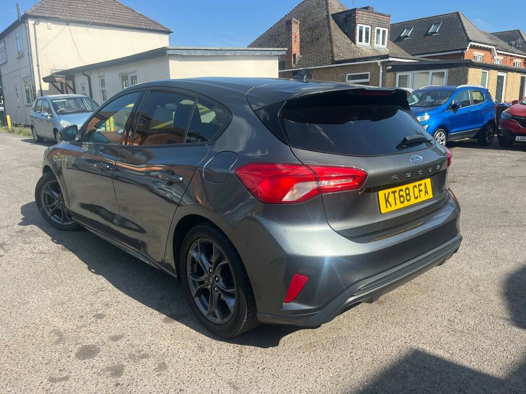 Ford Focus 1.0T Ecoboost St-line Euro 6 Ss KT68CFA Grey #4