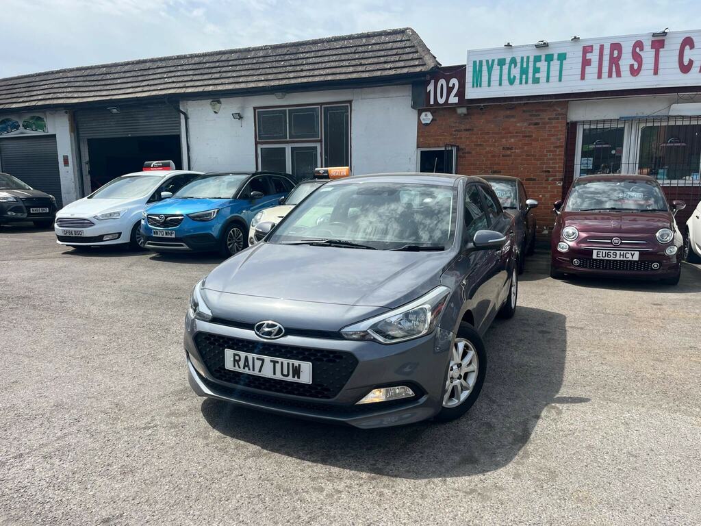 Hyundai I20 1.2 Se Euro 6 RA17TUW Grey #3