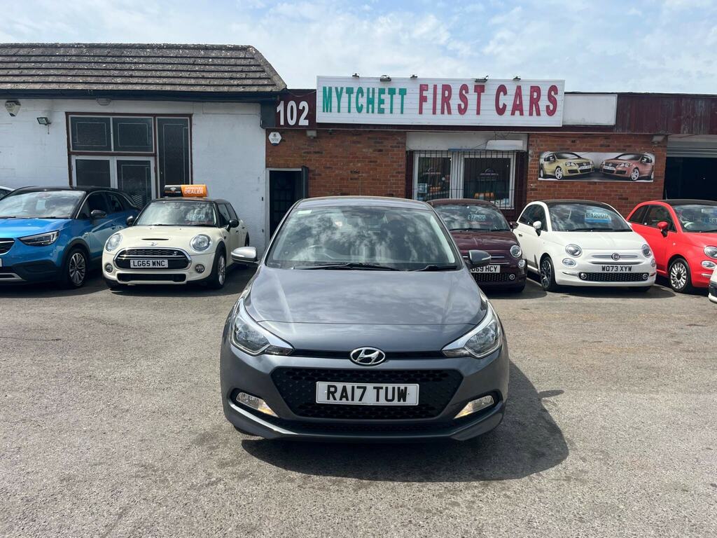 Hyundai I20 1.2 Se Euro 6 RA17TUW Grey #2