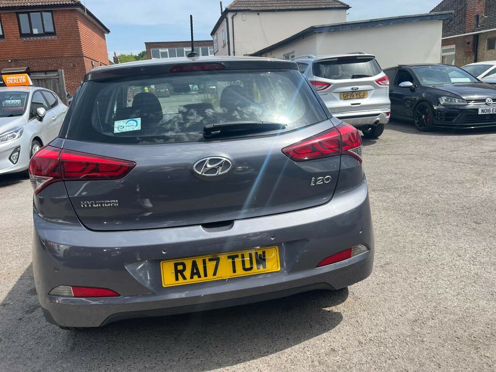 Hyundai I20 1.2 Se Euro 6 RA17TUW Grey #6