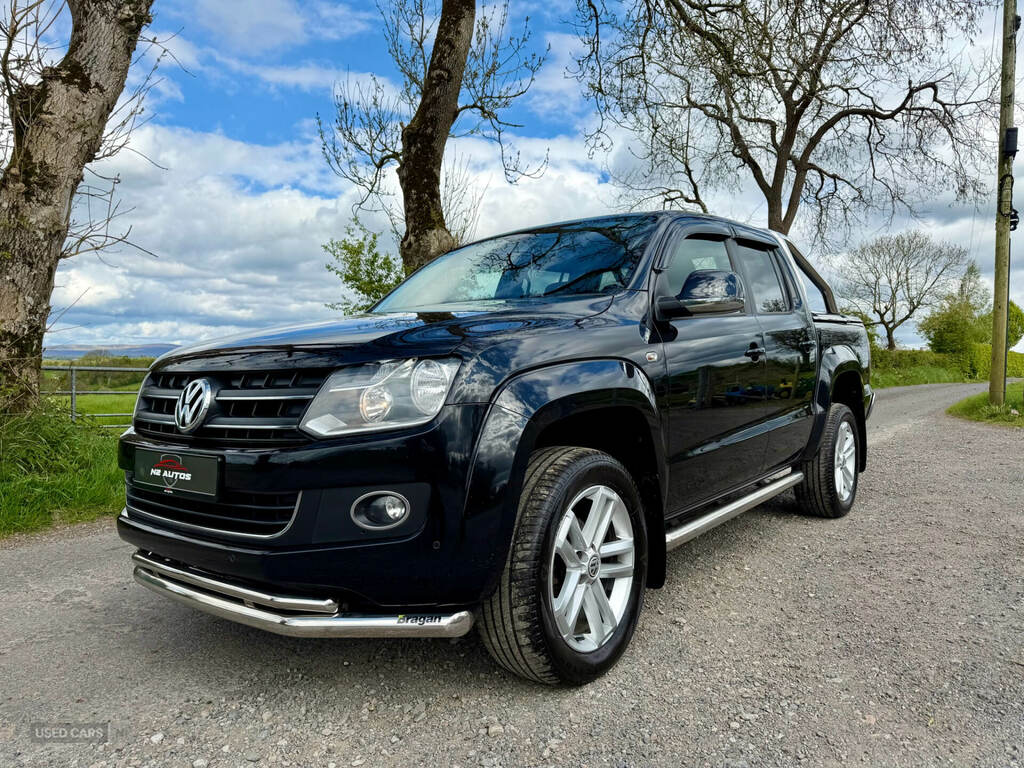 Volkswagen Amarok D Cab Pick Up Highline 2.0 Bitdi 180 Bmt 4Mtn Black