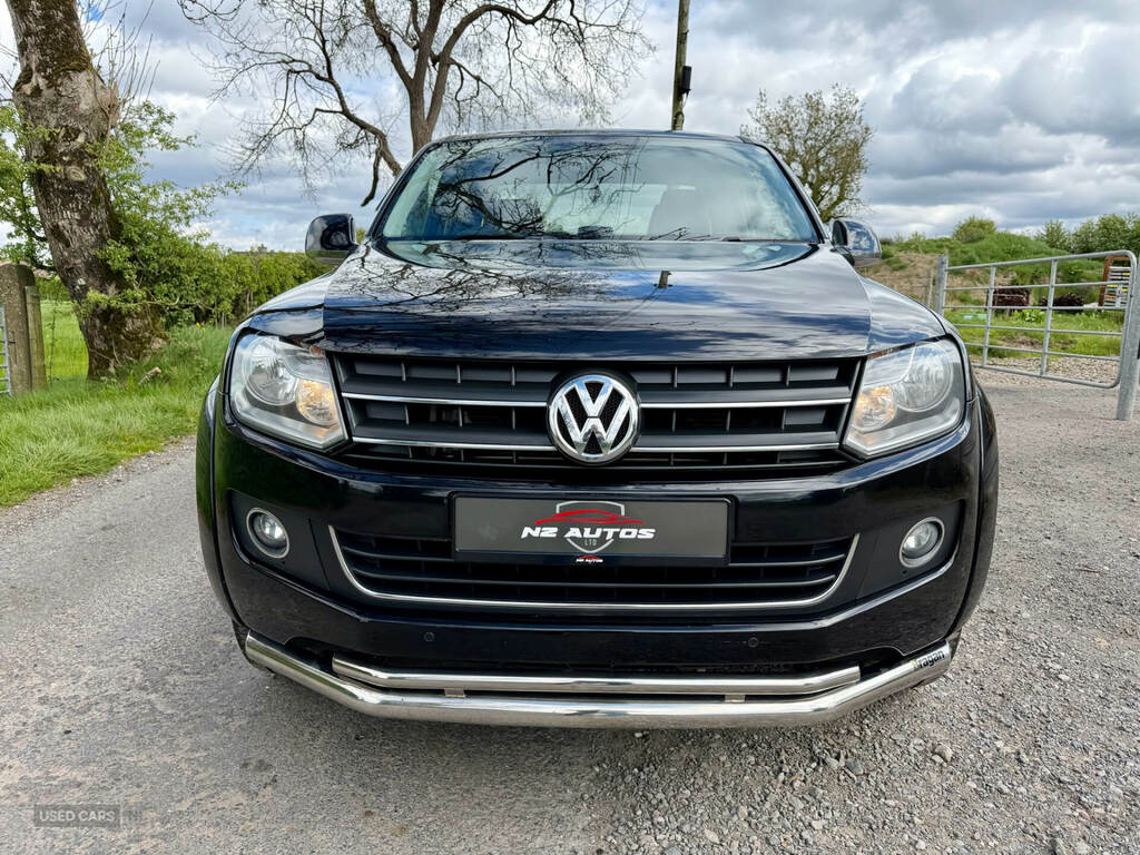 Volkswagen Amarok D Cab Pick Up Highline 2.0 Bitdi 180 Bmt 4Mtn Black #4