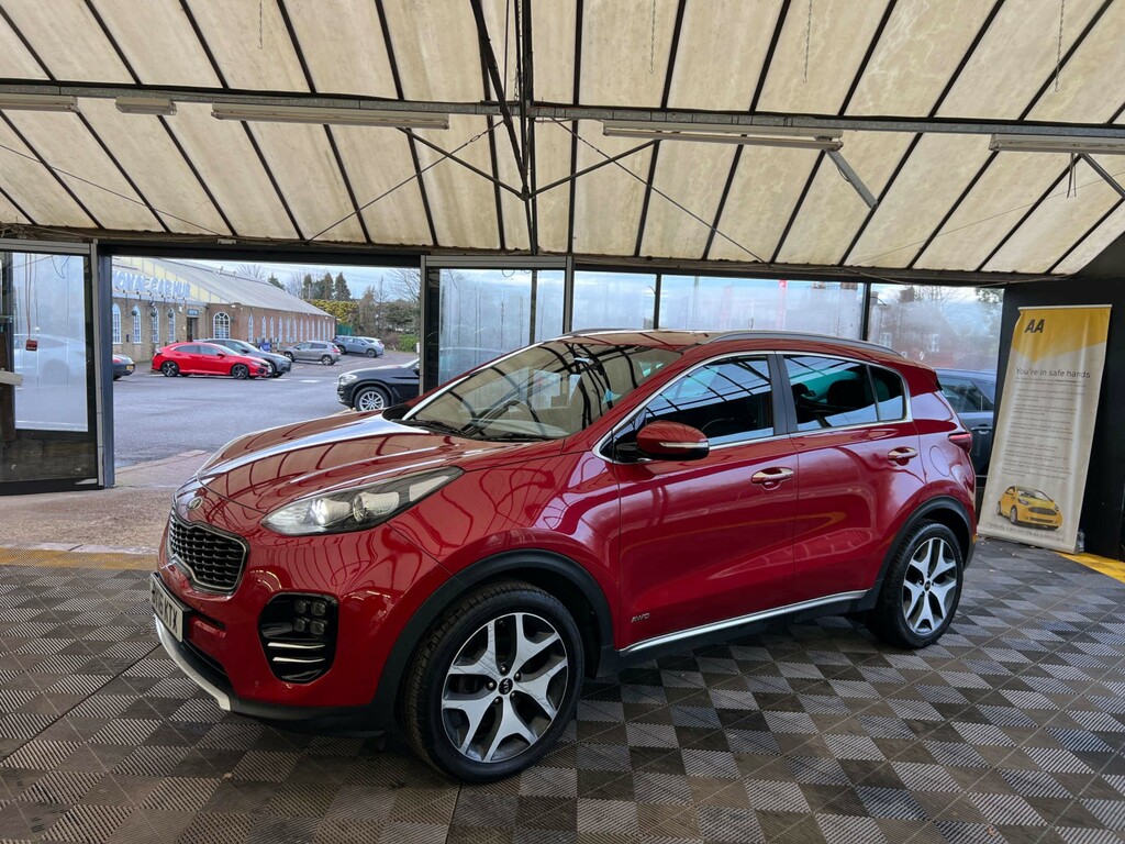 Kia Sportage Suv BV16KTX Red #3