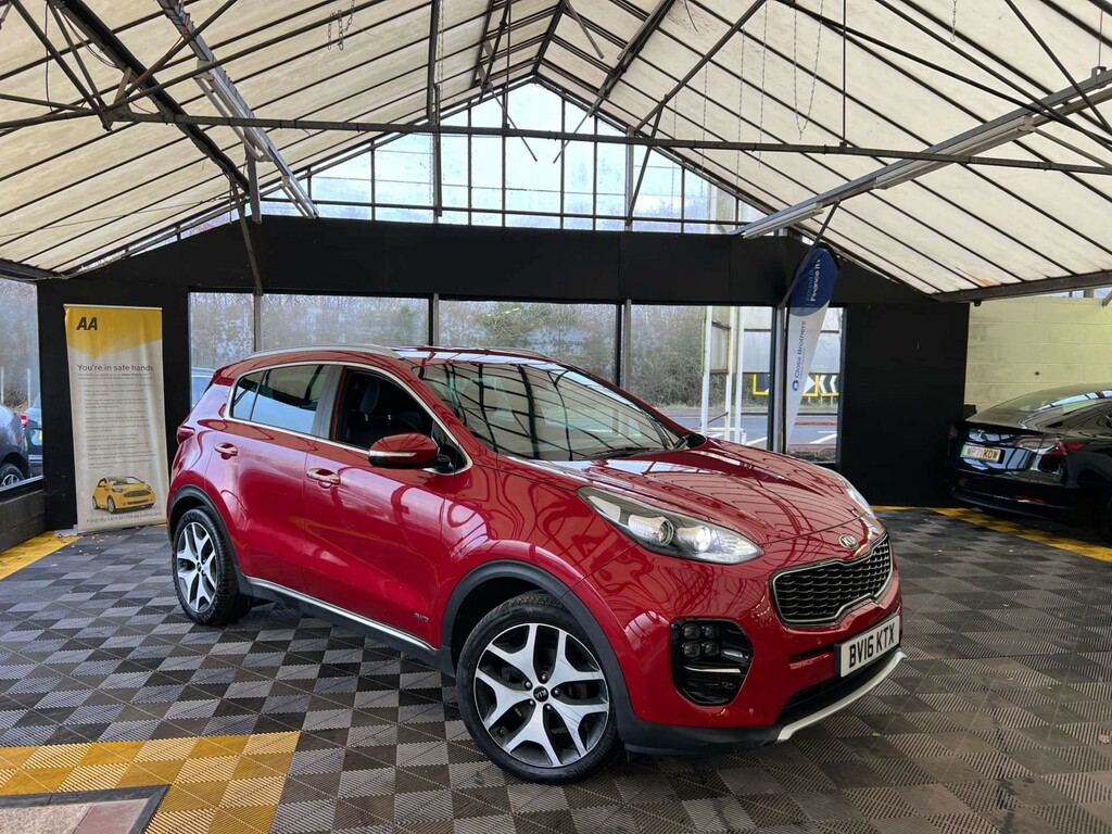 Kia Sportage Suv Red