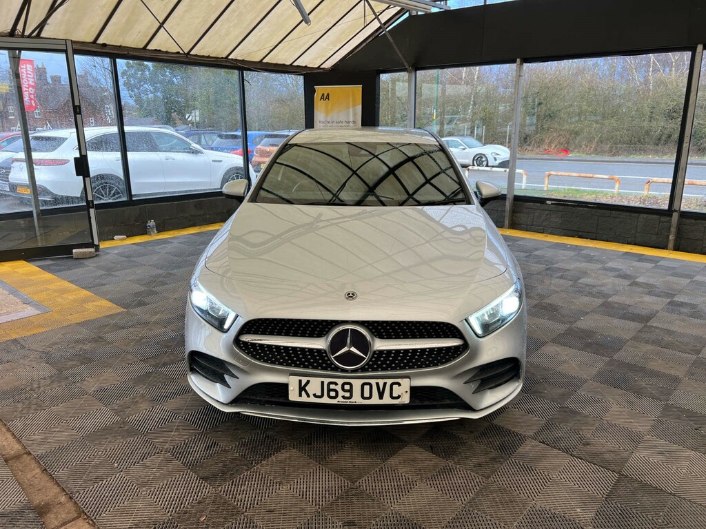 Mercedes-Benz A Class Hatchback KJ69OVC Silver #3