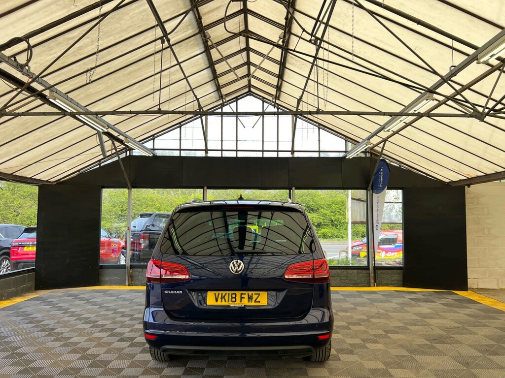 Volkswagen Sharan Mpv VK18FWZ Blue #4