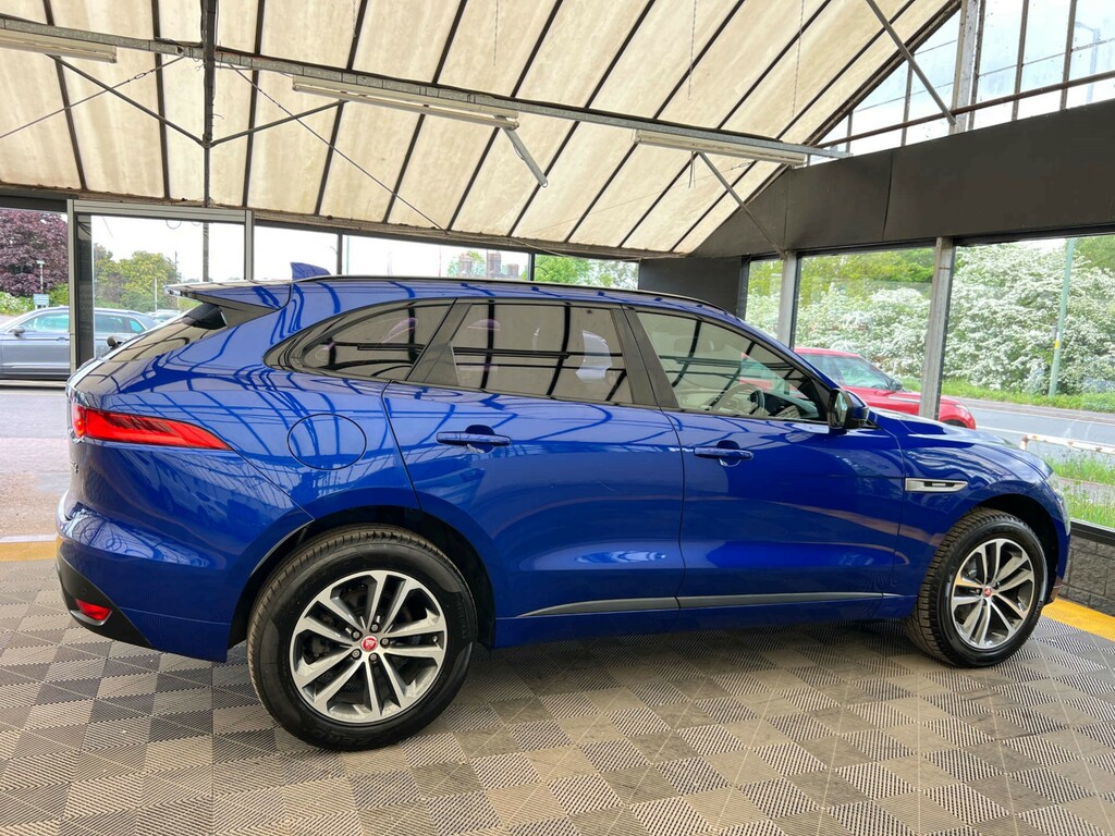 Jaguar F-Pace F-pace R-sport Awd D BU67ODH Blue #6