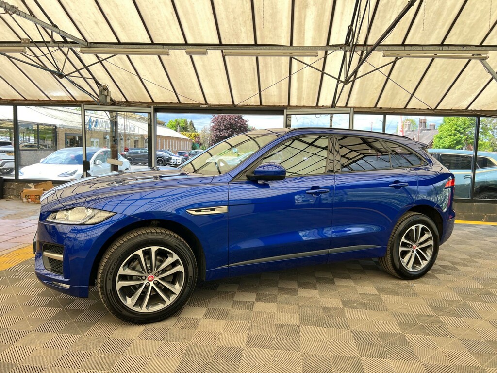 Jaguar F-Pace F-pace R-sport Awd D BU67ODH Blue #3