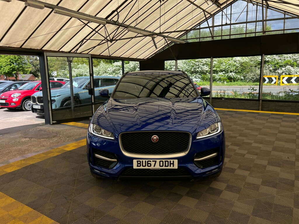 Jaguar F-Pace F-pace R-sport Awd D BU67ODH Blue #2