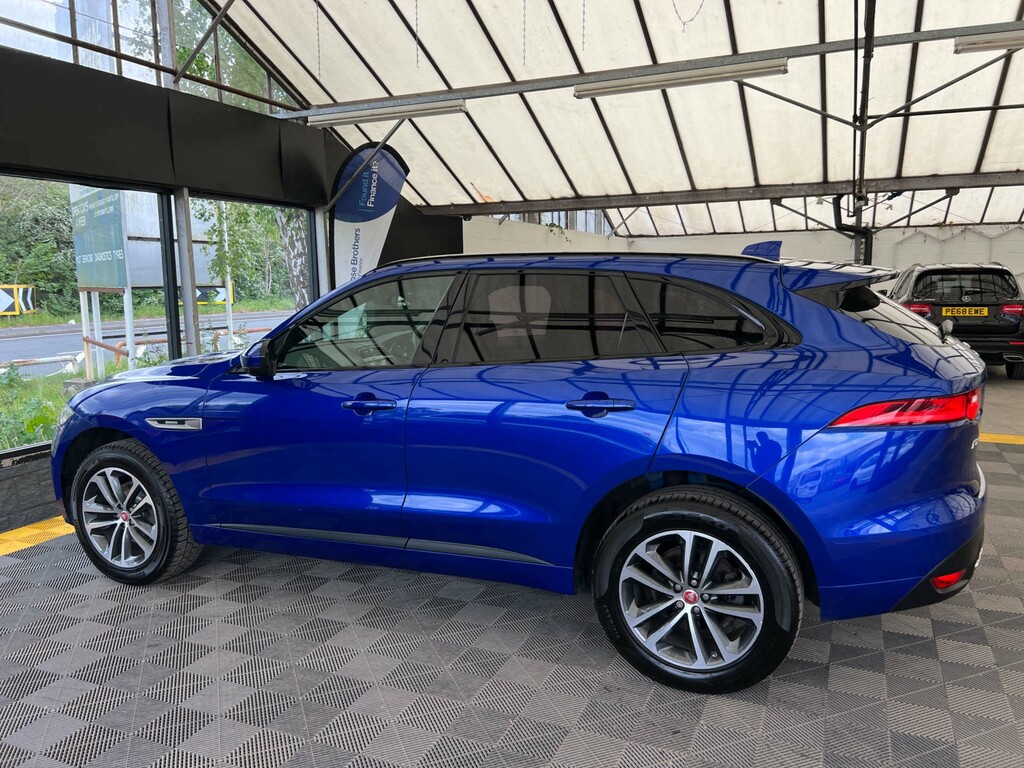 Jaguar F-Pace F-pace R-sport Awd D BU67ODH Blue #4