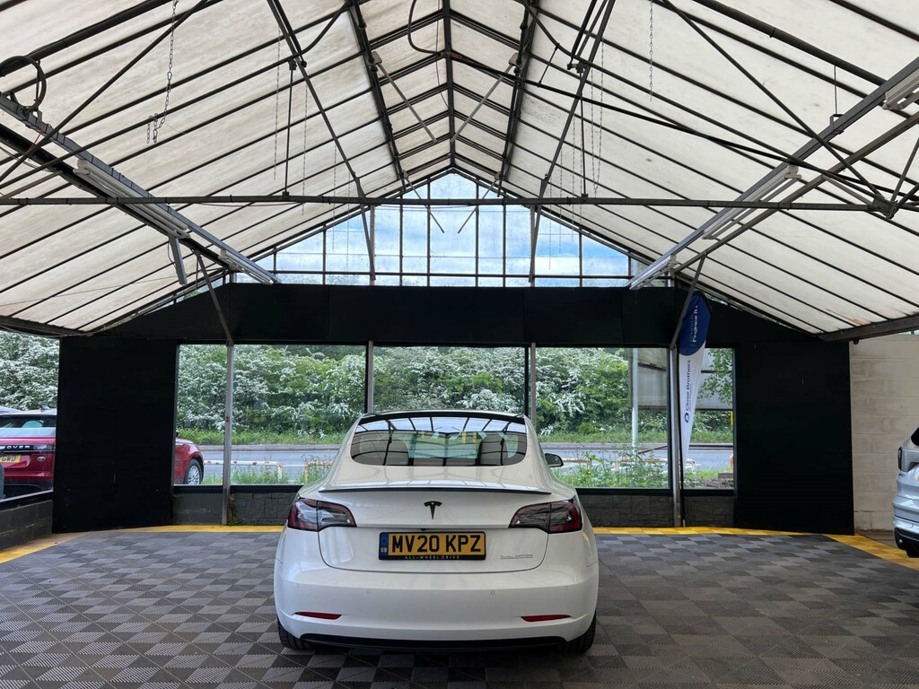 Tesla Model 3 Saloon MV20KPZ White #6