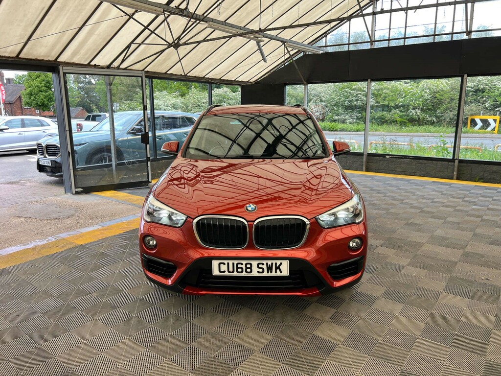 BMW X1 Suv CU68SWK Orange #2