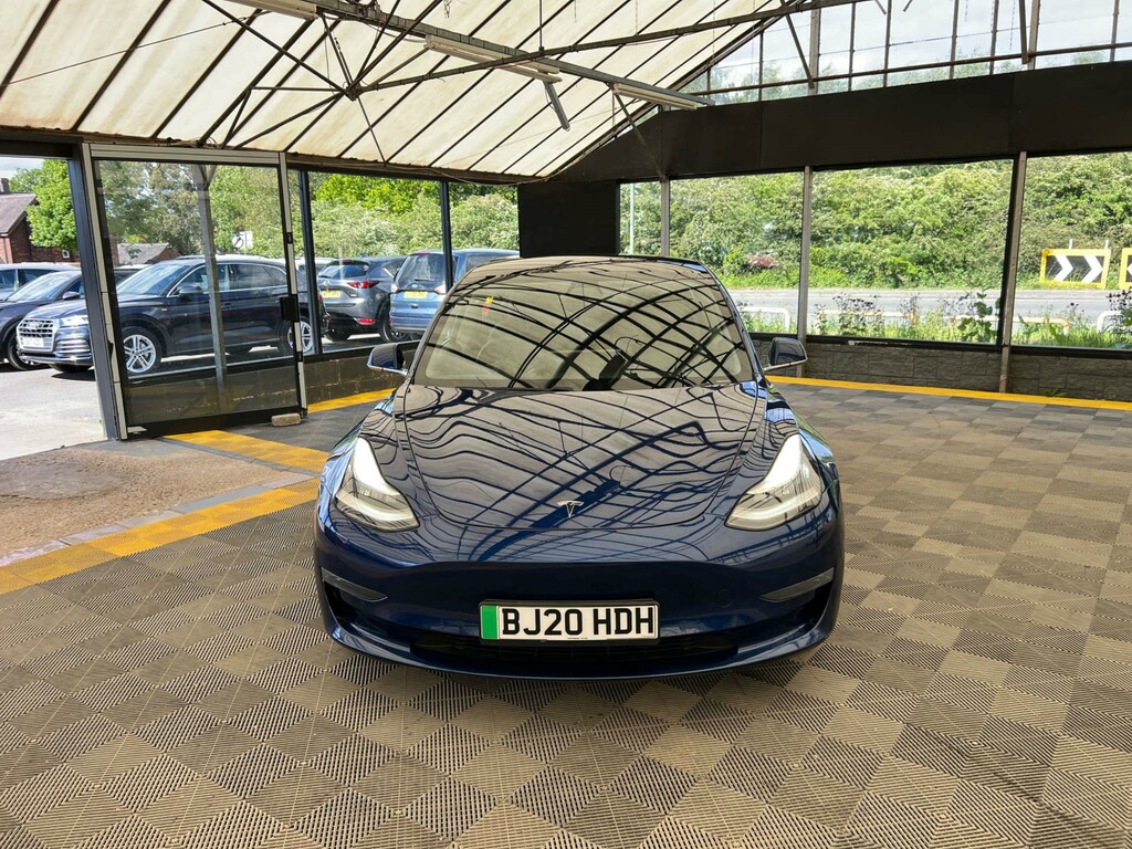 Tesla Model 3 Saloon BJ20HDH Blue #2