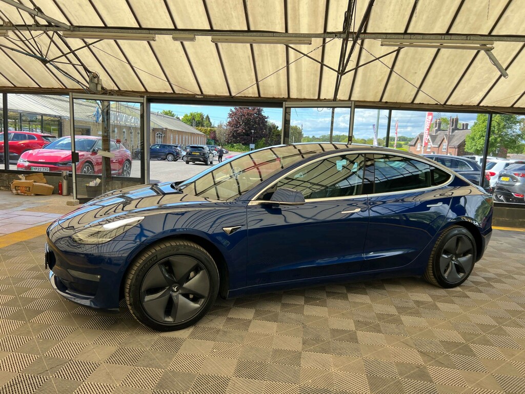 Tesla Model 3 Saloon BJ20HDH Blue #3