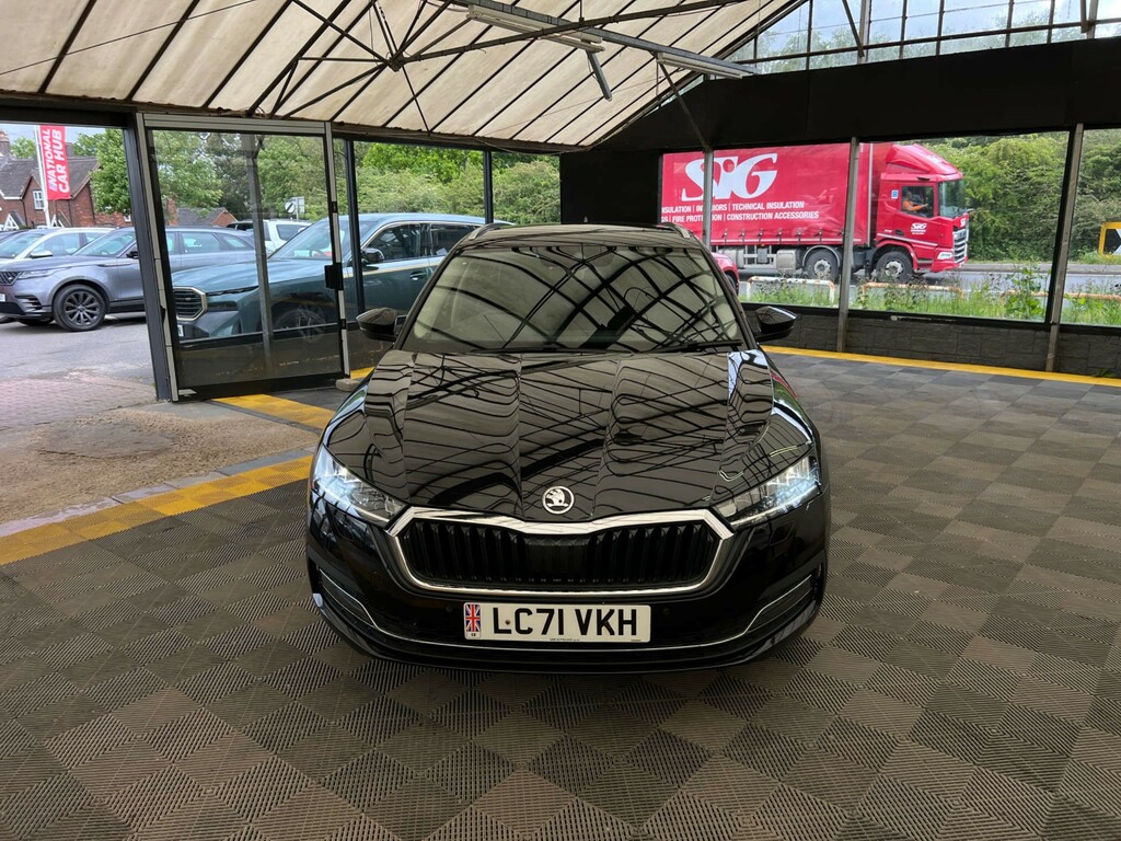 Skoda Octavia Estate LC71VKH Black #2