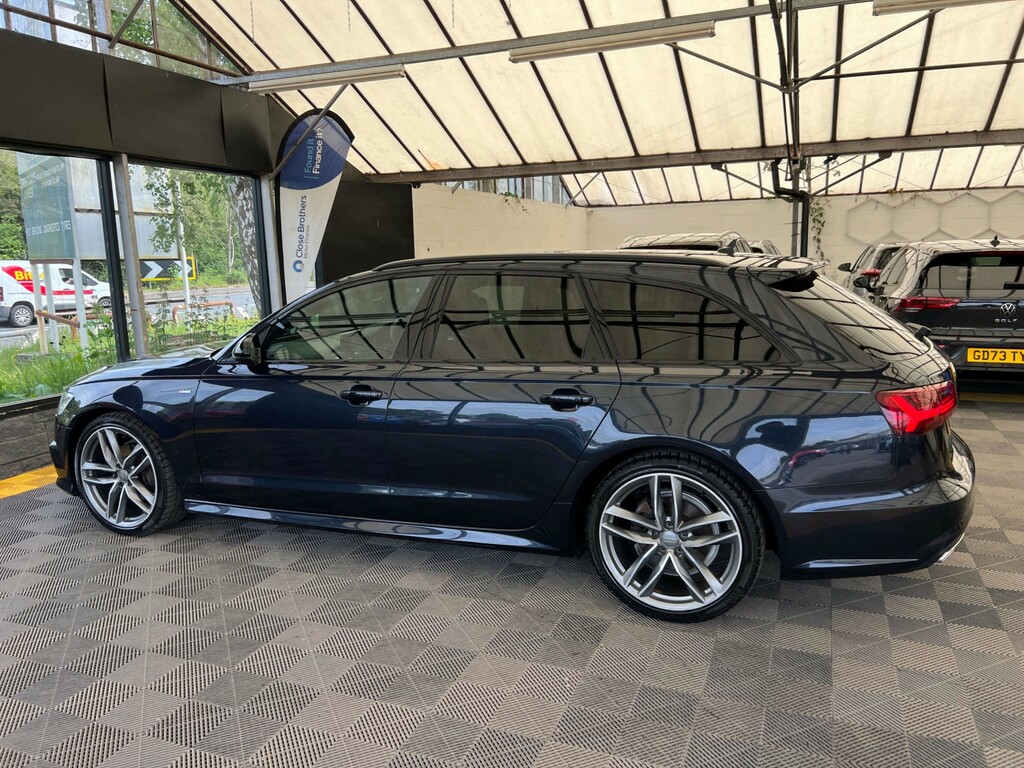 Audi A6 Estate LV18RWW Blue #4