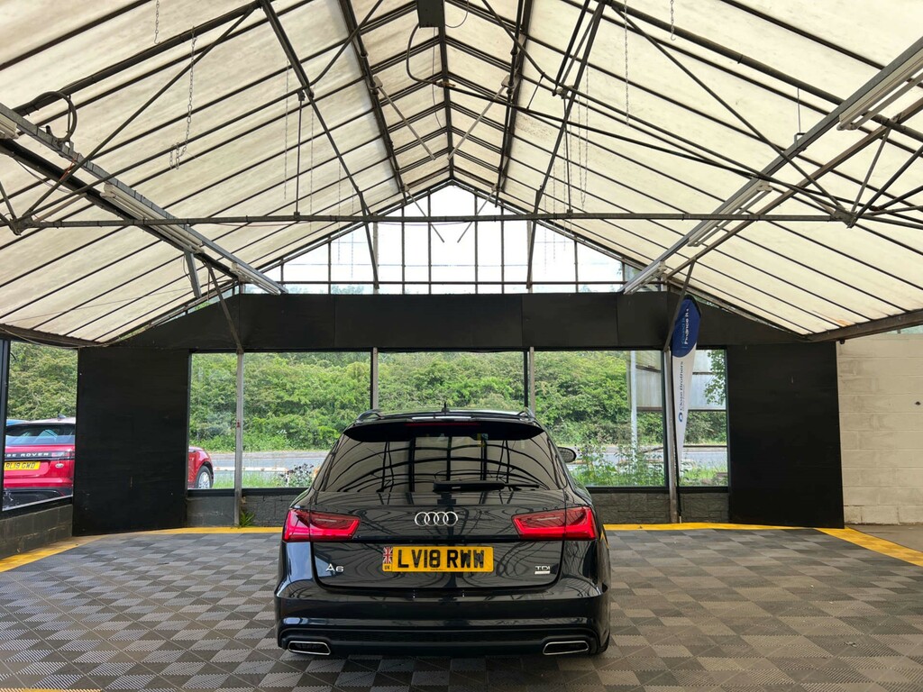 Audi A6 Estate LV18RWW Blue #5