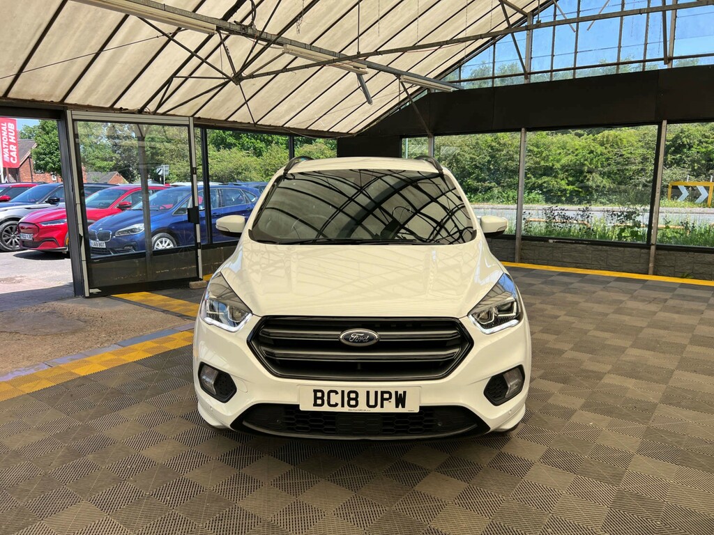 Ford Kuga St-line Tdci BC18UPW White #2