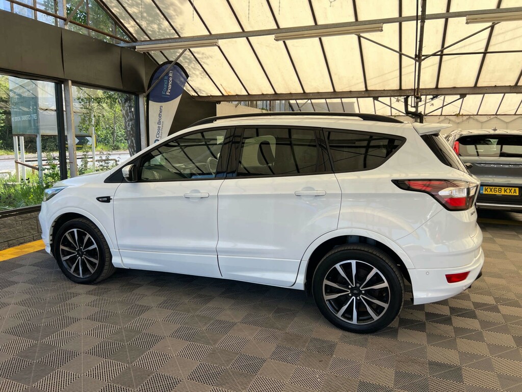Ford Kuga St-line Tdci BC18UPW White #4