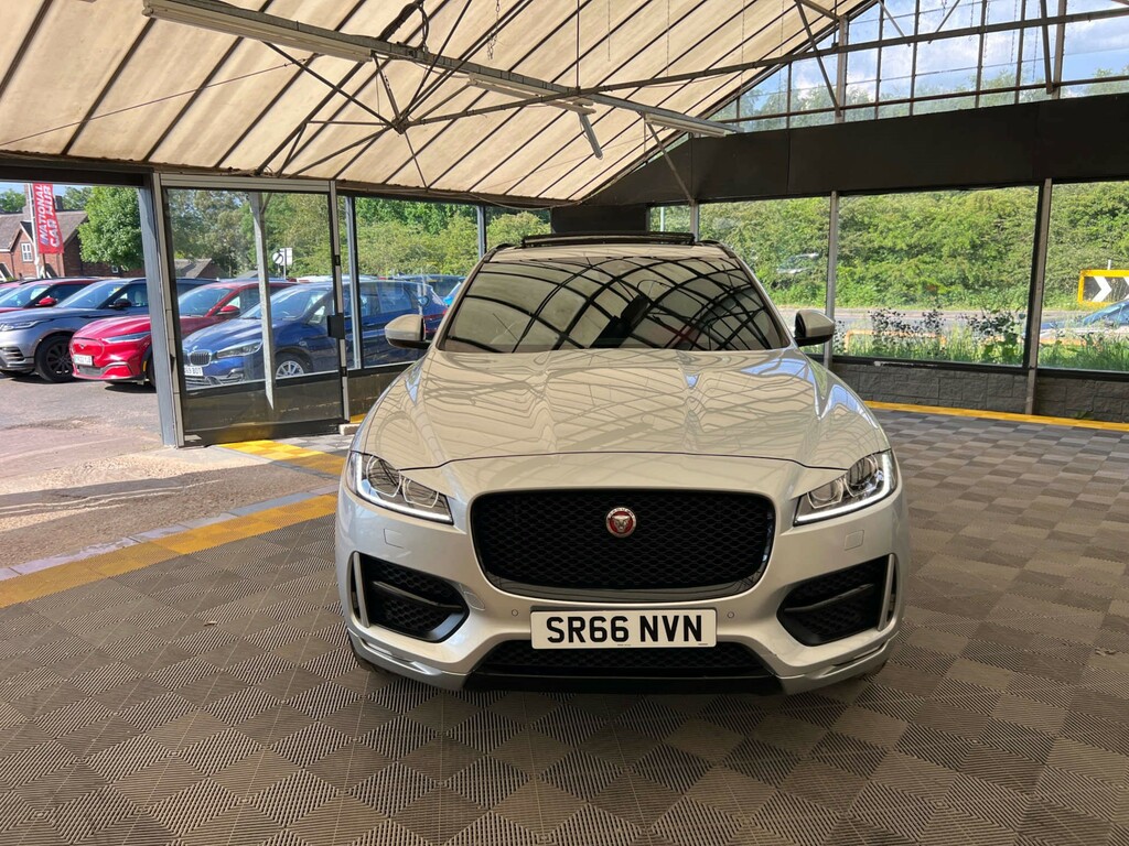 Jaguar F-Pace Suv SR66NVN Silver #2