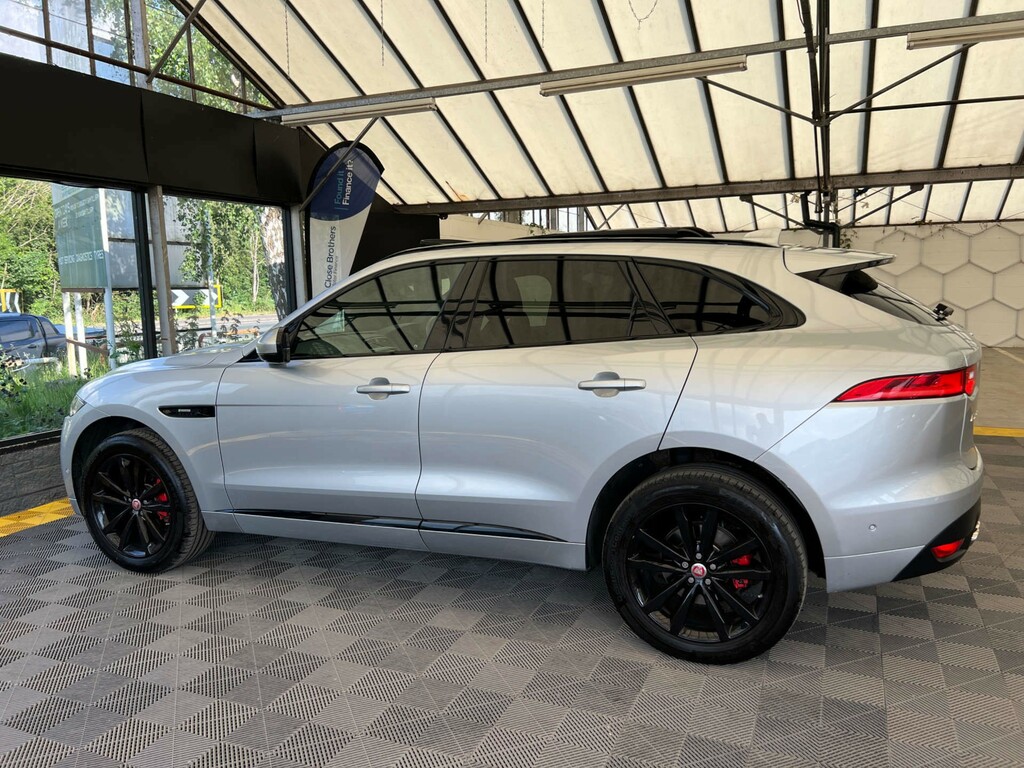 Jaguar F-Pace Suv SR66NVN Silver #4