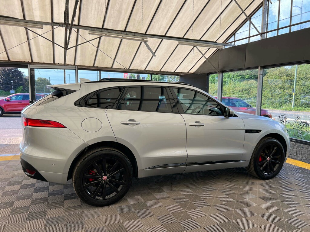 Jaguar F-Pace Suv SR66NVN Silver #6